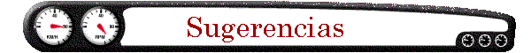 Sugerencias